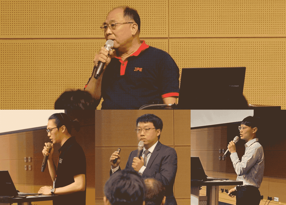 Speakers from JPE and industry experts presenting on process pipeline safety and risk monitoring during the seminar’s technical sessions.